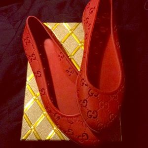 Gucci Rubber Flats